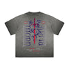 Faded Thick Dark Aesthetic Tee