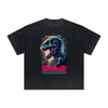 Vintage-Style Frayed Gothic Death Motif Tee