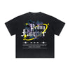 Vintage-Style Frayed Flower Graphic Tee
