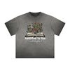 Heavyweight Washed Flower Graphic Tee