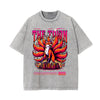 Washed Cotton Flame Graphic Tee