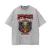 Washed Cotton Flame Graphic Tee