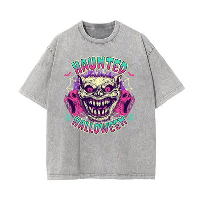 Washed Cotton Flame Graphic Tee