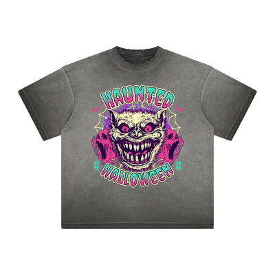 Heavyweight Washed Flame Graphic Tee