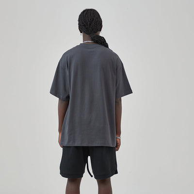 Pre-shrunk Loose Fit T shirt 8oz-INNBLAC