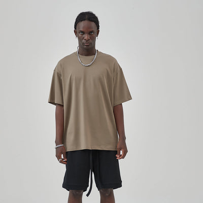 Pre-shrunk Loose Fit T shirt 8oz-INNBLAC