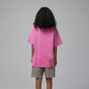 Women's Stone Wash Distressed Tee 8oz-INNBLAC