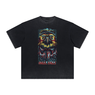 Heavyweight Streetwear Cartoon Graphic Tee