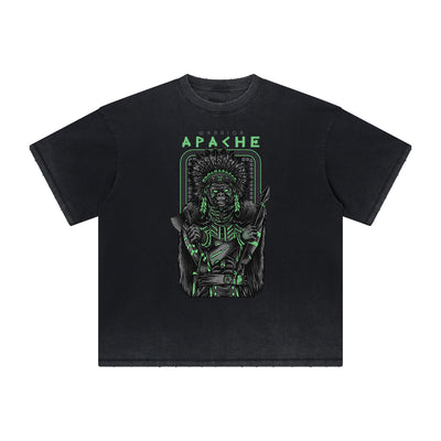 Heavyweight Streetwear Cartoon Graphic Tee