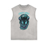 Punk Monster Graphic Muscle Tank