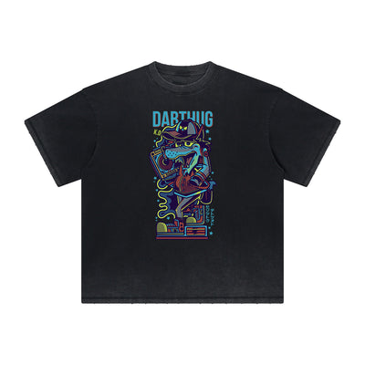 Distressed Punk Monster Graphic Tee