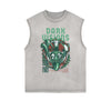 Punk Monster Graphic Muscle Tank
