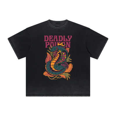 Distressed Punk Monster Graphic Tee