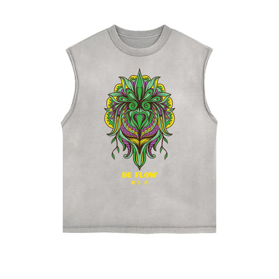 Punk Monster Graphic Muscle Tank