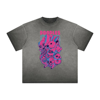 Heavyweight Punk Monster Graphic Tee