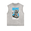 Punk Monster Graphic Muscle Tank