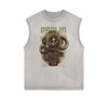 Punk Monster Graphic Muscle Tank