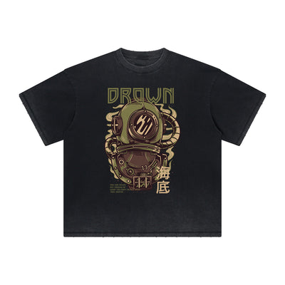 Distressed Punk Monster Graphic Tee