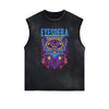 Steampunk Graphic Muscle Tank