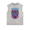 Sleeveless Steampunk Graphic Tee