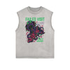 Sleeveless Steampunk Graphic Tee