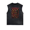Steampunk Graphic Muscle Tank