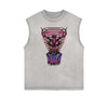 Sleeveless Steampunk Graphic Tee