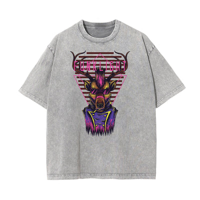 Steampunk Faded Pattern Tee