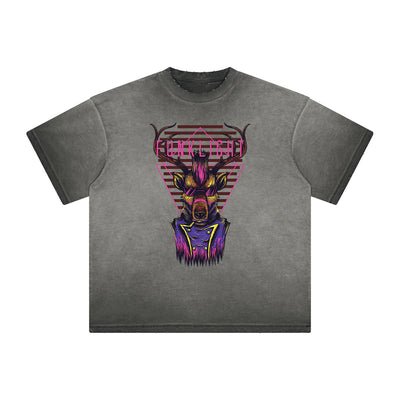 Distressed Steampunk Graphic Tee