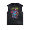 Steampunk Graphic Muscle Tank