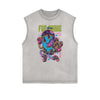 Sleeveless Steampunk Graphic Tee