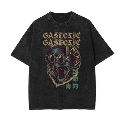 Steampunk Stone Wash Pattern Tee