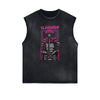 Steampunk Graphic Muscle Tank