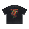 Vintage Frayed Punk Cartoon Graphic Tee