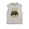 Punk Cartoon Graphic Tank Top