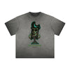 Cartoon Abstract Vintage Frayed Graphic Tee