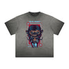Cartoon Abstract Vintage Frayed Graphic Tee