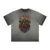 Cartoon Abstract Vintage Frayed Graphic Tee