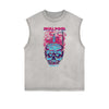Cartoon Abstract Graphic Muscle Tank