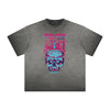 Cartoon Abstract Vintage Frayed Graphic Tee