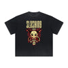 Cartoon Abstract Thick Faded Pattern Tee