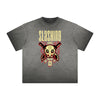 Cartoon Abstract Vintage Frayed Graphic Tee