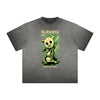 Cartoon Abstract Vintage Frayed Graphic Tee