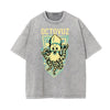 Cartoon Abstract Stone Wash Graphic Tee