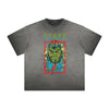 Retro Cartoon Thick Faded Pattern Tee