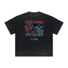 Retro Cartoon Vintage Frayed Graphic Tee