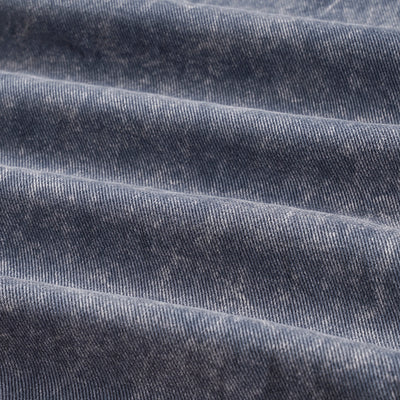 Washed Ripped Barrel-Fit Trousers