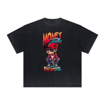 Heavyweight Faded Street Cartoon Tee