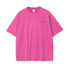 Stone Wash Line Art Flowers Graphic Tee