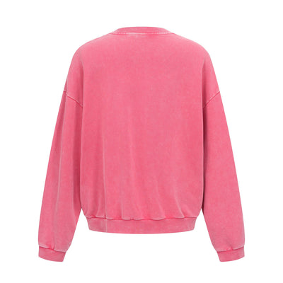 Soft-Vintage Washed Pullover Sweatshirt